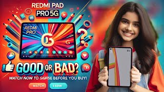 Redmi Pad Pro 5G Watch Now to Get the Insights Before You Buy Good or Bad [upl. by Otilegna]