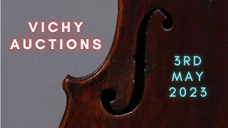 Vichy Auctions  Violins  3rd May 2023 FRANCE [upl. by Boaten]