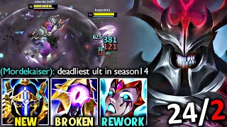 NEW MORDEKAISER BUILD IS BROKEN [upl. by Aihcats]