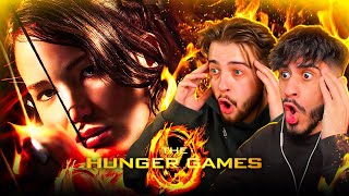 Watching THE HUNGER GAMES for the FIRST TIME and its INSANE Movie Reaction [upl. by Llewop]