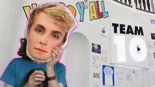 Jake Paul House Tour and Team 10 Interview [upl. by Anohsal]