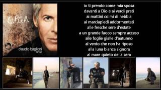 CLAUDIO BAGLIONI Ft ABranduardi Mango LValente  Io ti prendo come mia sposa [upl. by Ecilahc415]