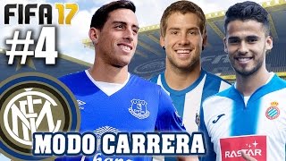 NUEVOS DEFENSAS REYES FUNES MORI MARTINEZ  FIFA 17 Inter Modo Carrera 4 [upl. by Myriam178]