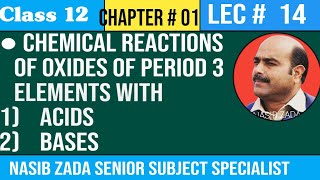 REACTIONS OF OXIDES OF PERIOD 3 ELEMENTS WITH ACIDS AND BASES CHEMISTRY CLASSPASHTOPOSHTO [upl. by Erlene]