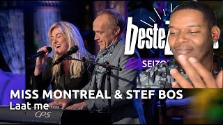 Stef Bos amp Miss Montreal  Laat me  Beste Zangers 2020  REACTION [upl. by Vivica494]