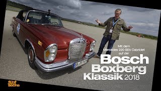 Our Mercedes W111 Cabrio Adventure Bosch Boxberg Klassik 2018 German Part 2 [upl. by Abrahamsen]