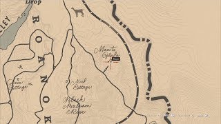 Mapa do Tesouro Rasgado Parte 2  Espingarda Dupla Única  Torn Treasure Map 2  RDR2 [upl. by Zilada706]