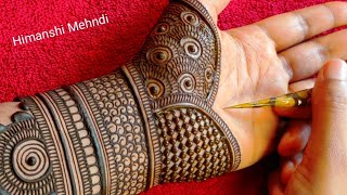 Mehndi designs  Mehndi design  mehandi ka design  mehandi design  Mehndi design front hand mehdi [upl. by Dugas913]