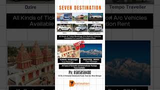 Seven Destination – Your Travel Partner  Best Travel agency in Kolkata [upl. by Jenni926]