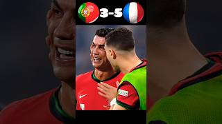 Portugal🇵🇹 VS France 🇨🇵penalty football ronaldo mbappe [upl. by Sauncho464]