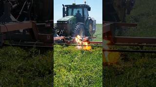 weed zapper farm agriculture johndeere weedzapper [upl. by Suanne]