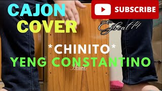 Chinito  Yeng Constantino  Cajon Drum Cover cajoncover drumcover opmhits [upl. by Kiran]