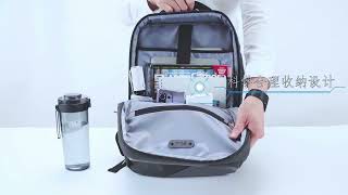 Fingerprint lock backpack [upl. by Colly]