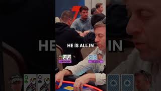 Insanely lucky poker hand wins me  poker casino gaming [upl. by Enilrek]