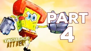 The Spongebob Squarepants Movie Game Part 4  SPONGEBOB METALHANDS Throwback Attack [upl. by Nedyah]