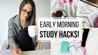 7 Hacks to help you study early in the morning [upl. by Mellette]