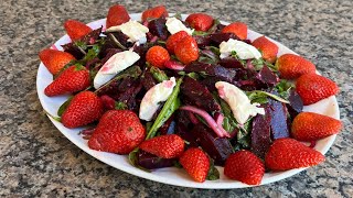 Salada de Beterraba Assada na AirFryer  Delícias da Eleni [upl. by Krigsman]