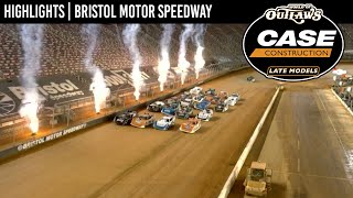 World of Outlaws CASE Late Models at Bristol Motor Speedway April 29 2022  HIGHLIGHTS [upl. by Cathlene]