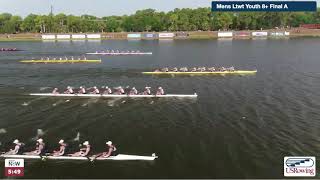 2019 USRowing Youth Nationals SIlver Stroke Seat LtWT8 [upl. by Templia171]