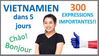 Apprenez le vietnamien en 5 jours  Conversation pour les débutants [upl. by Camm]