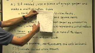 1 Math Proficiency Review  Test Taking Strategies [upl. by Anitnahs]