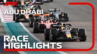 Race Highlights  2023 Abu Dhabi Grand Prix [upl. by Meagan]