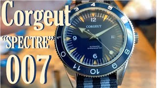 Corgeut quotSpectrequot 007 Seamaster 300 Homage Review [upl. by Olimac437]