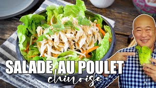 Salade chinoise au poulet  Recette facile  Le Riz Jaune [upl. by Shippee]