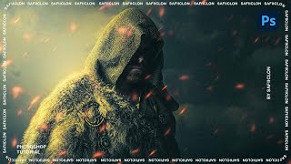 Photoshop Manipulation  THE HUNTER  Simple Editing Tutorial [upl. by Nednil612]