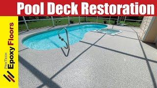 Pool Deck Restoration [upl. by Werner]