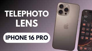 Does Iphone 16 Pro  Pro Max have Telephoto Camera lens [upl. by Diraf]