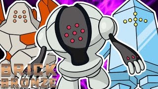 Pokemon Brick Bronze  HOW TO GET THE LEGENDARY TITANS Regirock Registeel amp Regice [upl. by Laerol87]