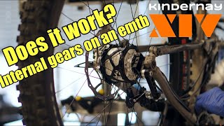 Kindernay XIV review  internal gears on an emtb [upl. by Ytsirhk624]