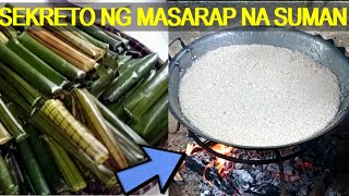 PAANO MAGLUTO NG MASARAP NA SUMAN MALAGKIT FULL PROCESS  My Mothers 50 Years Secret Recipe [upl. by Aiem]