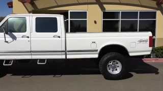 1997 f350 73 Powerstroke Diesel 4x4s NonSmog Year 4Sale [upl. by Bourque]