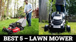 Top 5 Best Lawn Mower Reviews 2024 [upl. by Teahan]