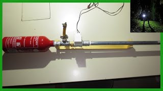 DIY Luftdruck Kanone mit Fernsteuerung selber bauen [upl. by Delanie]