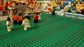 Fussball WM Brasilien Song Lied 2014 Hella Donna quotCome Onquot Legofiguren Version [upl. by Egiedan798]