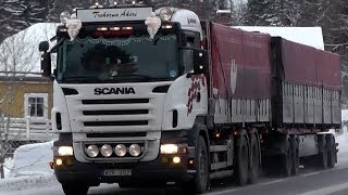 Scania R580 6x4 \8 Sound [upl. by Icart]