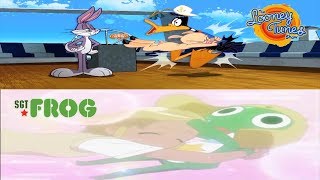 Angol Mois and Porky Pig run and grab on Daffy Duck and Keroro [upl. by Maurizia]