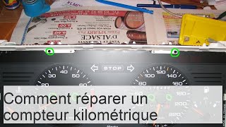 Comment réparer un compteur kilométrique • Fiches Auto 24 [upl. by Romola]