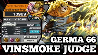 VINSMOKE JUDGE GERMA 66 GAMEPLAY  ONE PIECE BOUNTY RUSH  OPBR [upl. by Bixler]