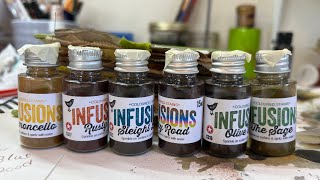 Paper Artsy Infusions  demo and first impressions [upl. by Anyala]