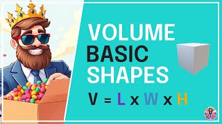 How to find volume basic shapes [upl. by Aikram]