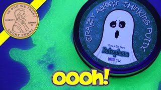 Crazy Aarons Ectoplasm Glow In The Dark Thinking Putty [upl. by Bannerman]