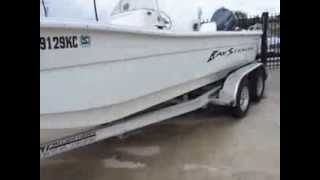 2005 Bay Boat VIP Bay Stealth SKIFF2194 [upl. by Htinek]