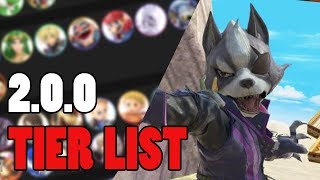 ESAMs Smash Ultimate 200 Tier List [upl. by Barthel352]