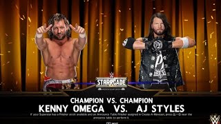 Kenny Omega vs AJ Styles [upl. by Rozanne]