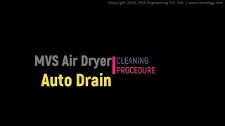 Air Dryer Auto Drain Plunger Cleaning Procedure [upl. by Makell]