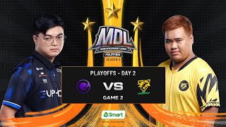 MDL PH S2 Playoffs Day 2 EUPH vs ONIC Game 2 [upl. by Keligot]